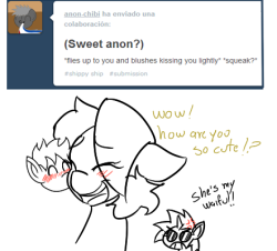 ask-ponyghost:  newspaper for you :D anon-chibi  O: Cuuuute >w<