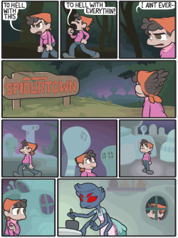 sketchamagowza:  spidertown   [Patreon][Gumroad]      @slbtumblng