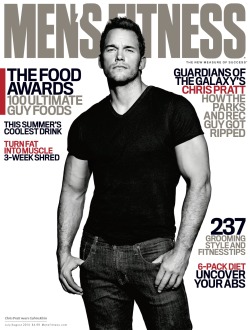 marvelentertainment:  Chris Pratt on the cover of Men’s Fitness:
