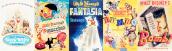 mickeyandcompany:  Posters for all 55 Walt Disney Animation Studios