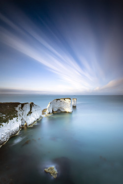 travelingcolors:  Old Harry Rocks, Dorset | England (by John