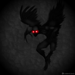 lennonblack:  The Mothman: By Lennon BlackI was so obsessed with