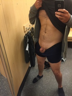 sexysmalldicks:  Hot fit dude with tiny button dick