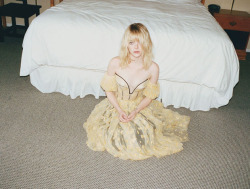 emma stone in w magazine by juergen teller