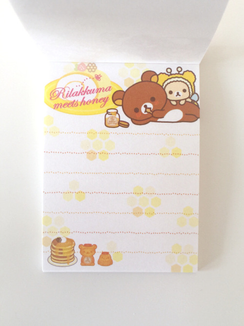 pescamaryan:  I love the Rilakkuma honey series! : )â™¡ find me here: pescamaryan  