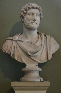 historical-nonfiction:    Roman Emperor Hadrian was the first