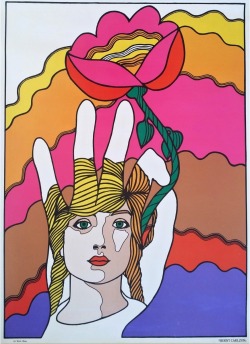psychedelicway:  “Blooma” (1967 Sweden   Jazz Festival Poster)Artwork