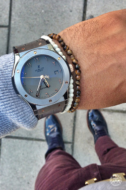 watchanish:  My Hublot  x Trashness.More of our footage at WatchAnish.com.
