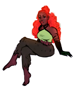 bumbleshark:  poison ivy!! gotta redesign her “clothes”