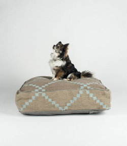 littlealienproducts:Geometric Dog Bed by  fillydogco  