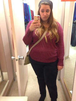 princessrayleigh:  No make up, tired, and shopping with momma