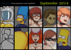 thecydlock:   - September 2018(all FREE packs 2016 - 2018)PatreonGumroad