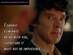 “I cannot eliminate being with you, therefore it must not
