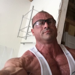 That muscle ass.