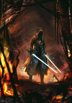 ninjaticsart:  50mins SSF - topic - jedi master (may the fourth