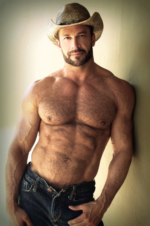 PURE TESTOSTERONE… malepornaddict:  Woof! 