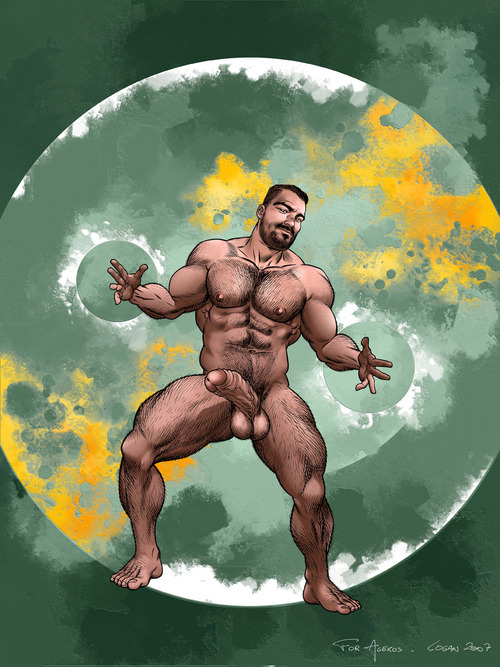 axxionman:  (via TumbleOn)  Hairy Gay Cartoon Art excellent site de dessins