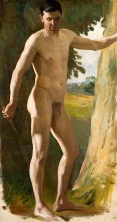 antonio-m:  “Male nude”, and “Self-portrait” by Brian