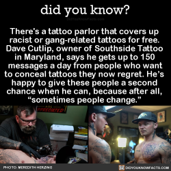 did-you-kno:  There’s a tattoo parlor that covers up racist