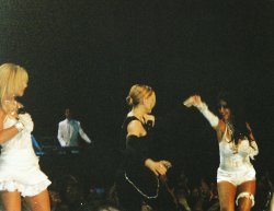 imaslave4u:  Fan picture of Britney Spears, Madonna and Christina