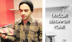 paramorre:  Taylor Benjamin York (born December 17, 1989) is