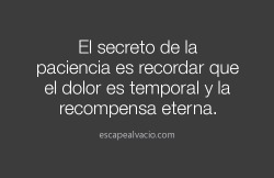Escape al vací­o