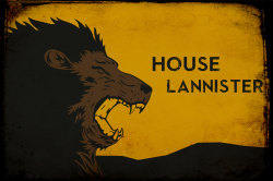 pixalry:  Game of Thrones House Prints - Created by ThunderDoam