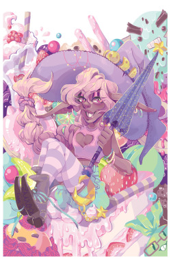 envyhime: My Taako dessert print is finally done! Can you spot