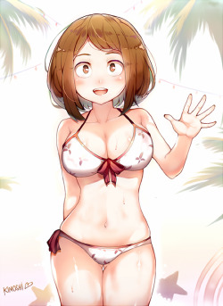 a-titty-ninja-with-a-water-gun: 「Ochako」 by Kimoshi | Twitter