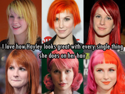 femalefrontedbandsconfessions:   7519 I love how Hayley looks