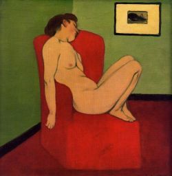 radstudies:  Félix Vallotton (Swiss/French, 1865-1925) Seated