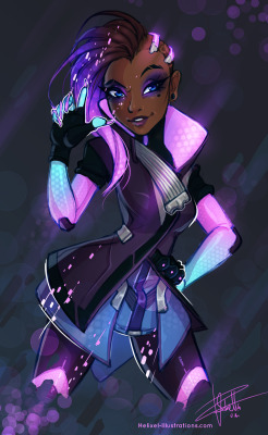 helixel:  Sombra doodle cause I couldnt wait until tomorrow o___o