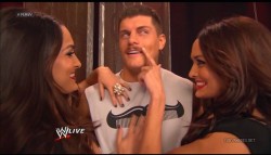 mustachioedcodyrhodes:  He gets so turned on when you touch his