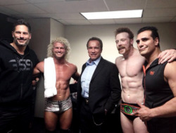 vivadelrio:  @wwesheamus: Put differences aside to meet @Schwarzenegger