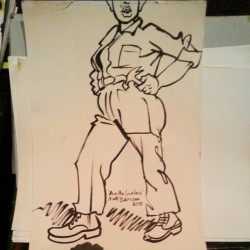 Dr. Sketchy’s is my favorite. Boston chapter.  #drsketchys