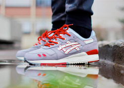 sweetsoles:  Highs And Lows x Asics Gel Lyte III ‘Bricks and