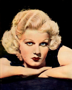 Jean Harlow, from the Daily Express Film Book, edited by Ernest