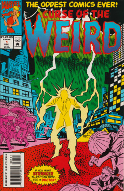 Curse Of The Weird No. 1 (Marvel Comics, 1993). Cover art by
