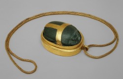 met-egyptian-art: Heart Scarab of Hatnefer, Egyptian Art Rogers