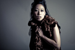 IRON CHEF JUDY JOO (frosted mink) photographed by landis smithers