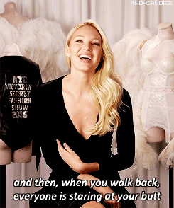 Candice Swanepoel - VSFS 2015: Embarrassing Model Moments