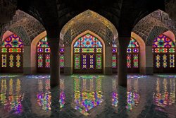 cisgore:   The collection of colors inside Nasir al-Mulk Mosque