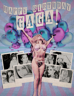 planetofthegays:  Happy 29th Birthday Lady Gaga!