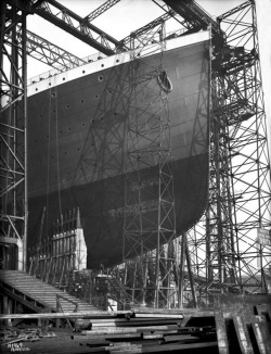 ocean-liners:Bow of the HMHS Britannic