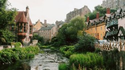 letters-mingle-souls:  Hidden gem in Edinburgh: Dean’s village