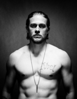 ohhkittykat78:   Charlie Hunnam photographed as ‘Jax Teller’