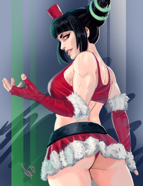 ninsegado91:  grimphantom2:  diepod-stuff: The costume grew on me a bit. And a nice way to show dat to convince us too =P  Very nice  Daaaamn!!! I just got Laura’s since I am focusing on getting better with her, but dat Juri doe!!!!!  