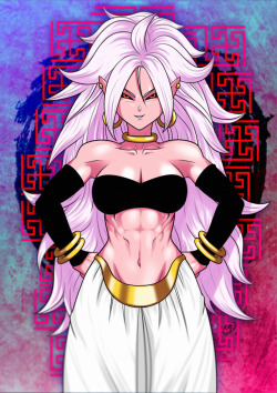 maxgunner44:  ANDROID 21 The new android from Dragon Ball FighterZ