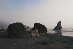 kodabowerman:  fog over Ruby beach