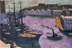 huariqueje:    Port de Brest  -   Maurice Denis , 1932French,